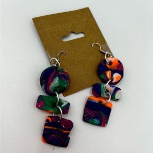 Clay earrings